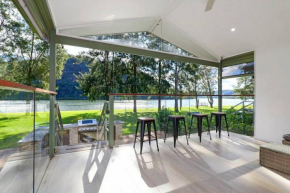 Tranquil villa by the river.